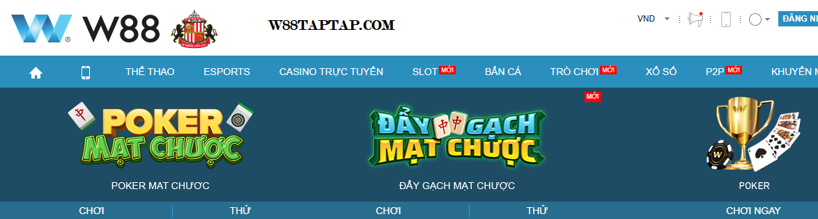Tìm w88 poker trên máy tính